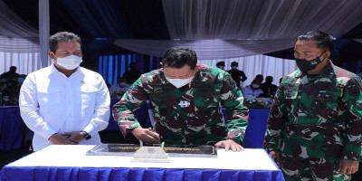 Kasal Resmikan Gedung Evert Julius Ven Kondou Dipuslatpurmar 7 Lampon