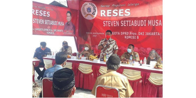 Merespons Keluhan Warga Sunter Jaya, Anggota DPRD DKI Steven Setiabudi Musa Temui Wali Kota Ali Maulana Hakim