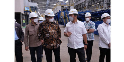Rachmat Gobel Minta Krakatau Steel Terapkan Industri Strategis