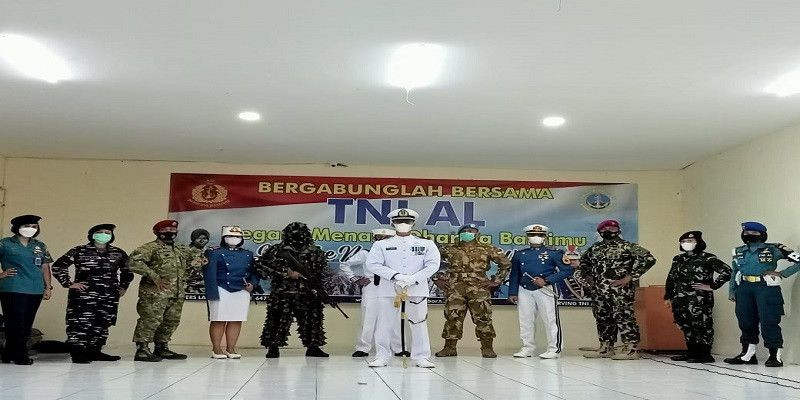Prajurit Yonmarhanlan III Sosialisasikan Tni Al Kepada Siswa Smk Hang Tuah 2 