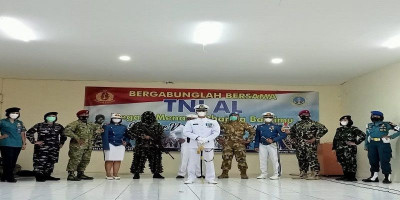 Prajurit Yonmarhanlan III Sosialisasikan Tni Al Kepada Siswa Smk Hang Tuah 2 