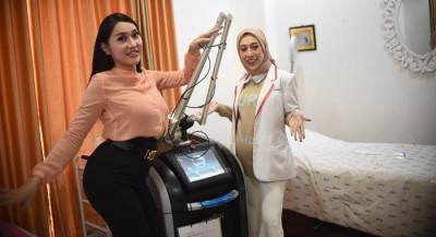 Bingung Mau Tampil di Depan Media, Lucinta Luna Langsung Lakukan Perawatan Wajah