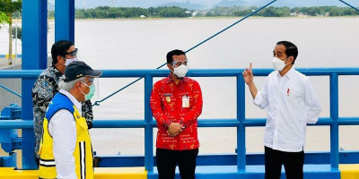 Dengan Kolam Regulasi Nipa-Nipa, Presiden Jokowi Harap Banjir di Makassar Berkurang