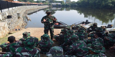 Latihan Motoris Prajurit Brigade Infanteri 1 Marinir