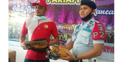 Lapas Pariaman Sita Satu Kilo Ganja Titipan untuk Napi