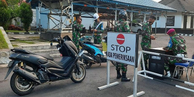 Tingkatkan Kedisiplinan, Yonmarhanlan VIII Bitung Melaksanakan Operasi Gaktibplin