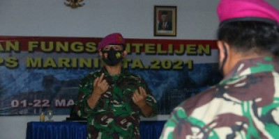 Latfungsi Intelijen Korps Marinir Tahun 2021 Resmi Ditutup Asintel Dankormar