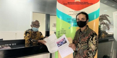 Anggota DPR RI Fraksi Gerindra Rahmat Muhajirin Dilaporkan ke Mahkamah Kehormatan Dewan