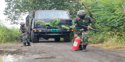 Pertajam Naluri Tempur Yonangmor 2 Mar Pasmar 2 Laksanakan Drill Penyelenggara Angmor