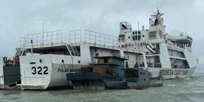 Bakamla RI Kembali Gagalkan Transfer BBM Ilegal di Perairan Kepri