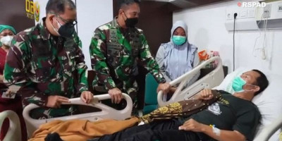 Anggota TNI AD Tersengat Tawon Ganas, Begini Langkah Pengobatan di RSPAD