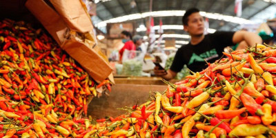 Cabai Rawit dan Bawang Merah Picu Inflasi Maret