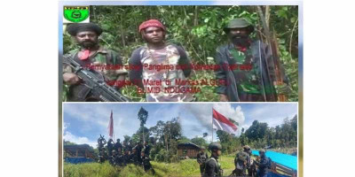 Markas KKB Satu Persatu Dikuasai TNI-Polri, Egianus Kogoya Makin Terdesak