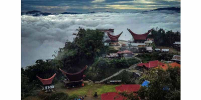 Tongkonan Lempe, Tempat Foto-foto di Atas Awan