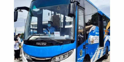 Transportasi Baru di Kota Depok, Namanya Bus D'Gol