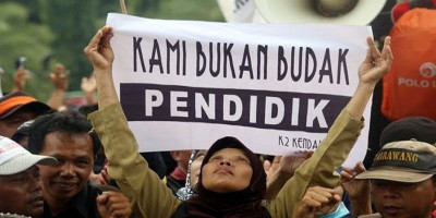 Guru Honorer Bukan Mau PPPK Tapi Jadi PNS
