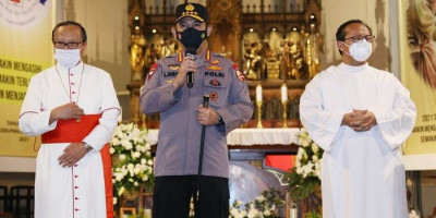 Keliling Gereja di Jakarta, Kapolri Pastikan Keamanan Minggu Paskah
