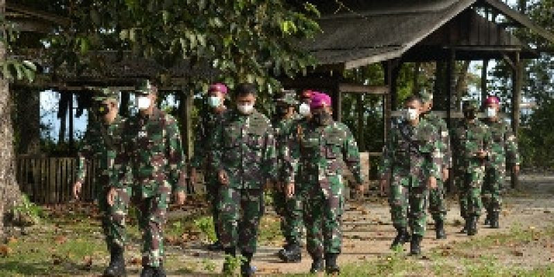 Korps Marinir TNI AL Gelar  Pendaratan Amfibi di Dabo Singkep