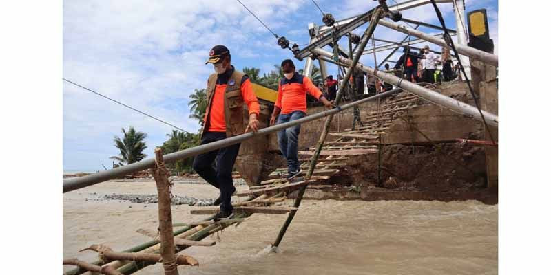 BNPB Upayakan Jembatan Putus di Alor Segera Diperbaiki