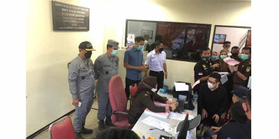 Bakamla RI Kawal Proses Hukum Tahap II MT Horse dan MT Frea di Kejari Batam