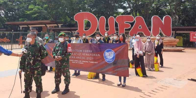 Nakes RSD Wisma Atlet Kemayoran Refreshing ke Dufan 
