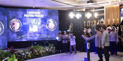 Launching Aplikasi Propam Presisi,  Kapolri: Laporkan Prilaku Oknum Polri