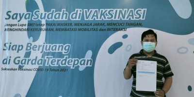 Sudah Dua Kali Divaksin, Pengurus PWI Tangsel Terkonfirmasi Positif Covid-19