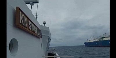 Tegas! Bakamla RI Usir Kapal Yunani yang Mondar Mandir di Perairan Maluku 