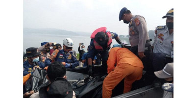   Korban Tenggelam di Danau Jatiluhur Ditemukan