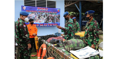 Apel Kesiapan Penanggulangan Bencana Alam di Lanud Silas Papare