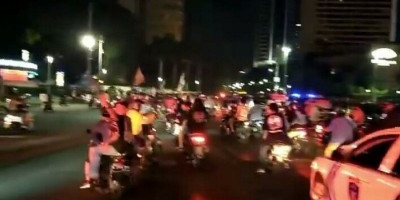 Suporter Persija Berkerumun, 65 Orang Diamankan dan Diperiksa Polisi 