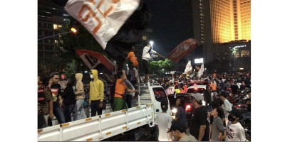 Punya Bukti, Pengurus Jakmania Tak Pernah Kerahkan Kerumunan di HI