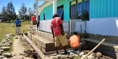 Masyarakat Kampung Holima Jayawijaya Nikmati Rumah Ibadah Hasil Renovasi Lanud Silas Papare