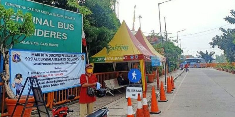 Larangan Mudik, Dua Terminal Bus di Jakarta Tetap Beroperasi