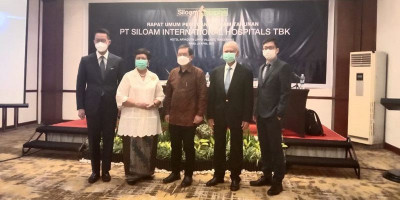 Hasil RUPS, SILO Bukukan Laba Bersih dan Berbagi Deviden Sekaligus Perkenalkan Presdir PT Siloam International Hospitals Tbk.