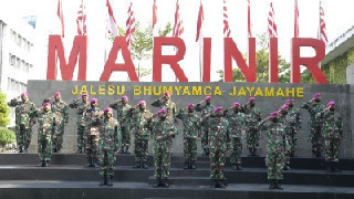 Dankormar Resmi Buka Rakornis Intelijen dan Potensi Maritim Korps Marinir Tahun 2021