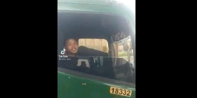 Polisi Amankan Bocah Lelaki yang Jadi Sopir Tronton