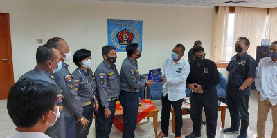 Kapendam Jaya Kunjungi PWI Jaya