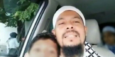 Viral, Pria Berjanggut Ajak Pemudik Terobos Penyekatan dan Sebut Rezim Dikuasai Komunis 