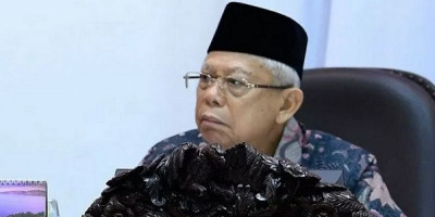 Ma'ruf Amin Salat Ied Terbatas di Rumah, Tak Ada Open House