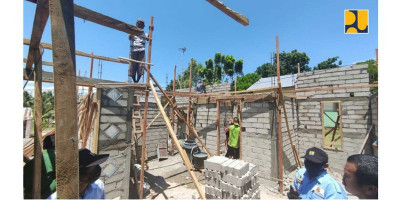 Inovasi Infrastruktur, Kementerian PUPR Gunakan Teknologi Lapisan Ferosemen Program BSPS