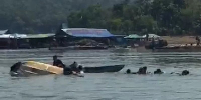 Perahu Terbalik di Waduk Kedung Ombo, 9 Wisatawan Hilang 