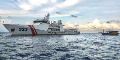 Bakamla Tangkap Kapal Ikan Vietnam di Perairan Perbatasan Indonesia-Malaysia