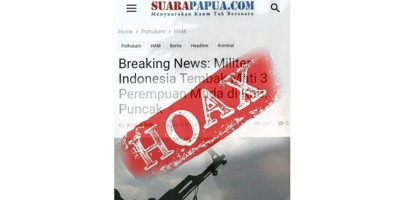 Kelompok Teroris OPM Makin Terdesak, Media dan Tokoh Pendukungnya Sebar Fitnah