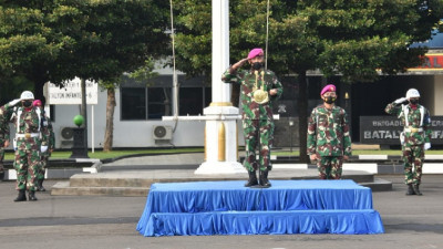 Dankormar Apresiasi Prajuritnya Yang Tidak Mudik Lebaran 