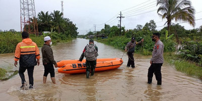 Banjir Kepung 17 Desa di Aceh Singkil, 4443 Orang Terdampak