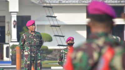 Dankormar: Kedekatan  Pimpinan Dengan Bawahan, Kunci Keberhasilan Tugas