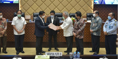 Menteri Basuki Sampaikan Pandangan Presiden Tentang RUU Perubahan Atas UU Jalan 