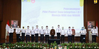 Canangkan Zona Integritas, Kementerian PUPR Siap Terapkan Budaya Kerja Antisuap