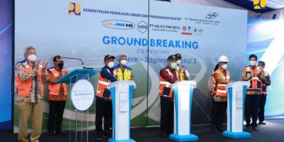 Tingkatkan Konektivitas Kawasan Jabodetabek, Jalan Tol Cijago Seksi 3, Kukusan-Cinere Mulai Konstruksi